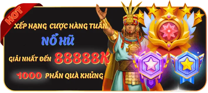 Banner quảng cáo các chương trình khuyến mãi nổ hũ VIP777